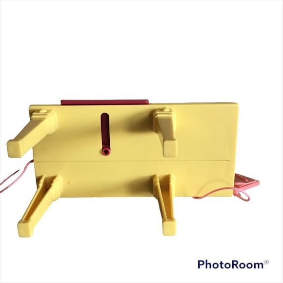 Fisher Price Loving Family Dollhouse Yellow Home Office Computer Desk 2006 - Picture 7 of 7